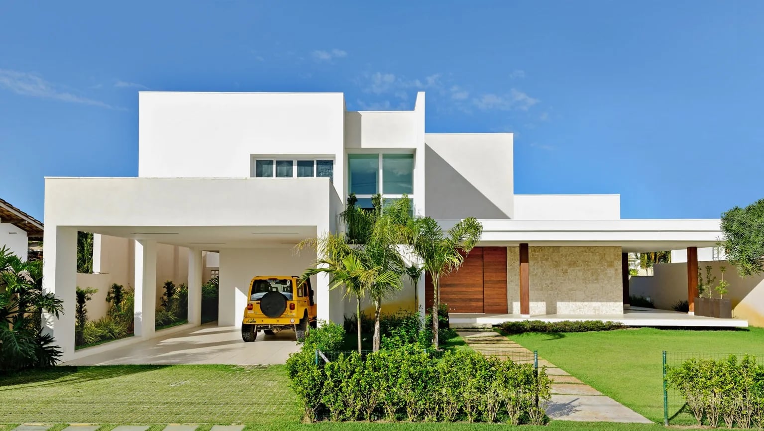 Casa de alto padrão construída pela REALIZA Engenharia